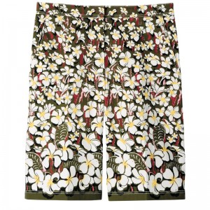 Longchamp Bermuda Shorts Kaki | LK2076981