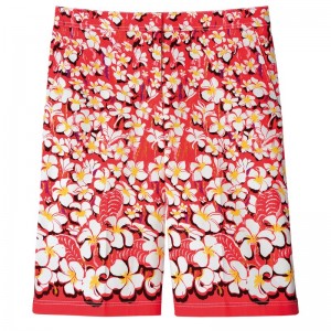 Longchamp Bermuda Shorts Strawberry | VQ4179328