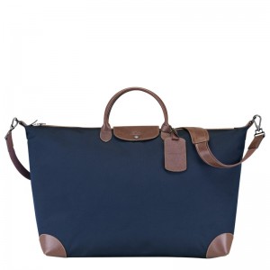 Longchamp Boxford M Travel Bag Azules | GB8371062