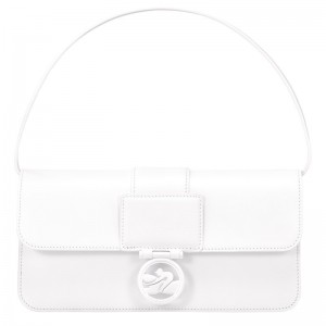 Longchamp Box-trot M Shoulder Bag Blancas | QD8721350