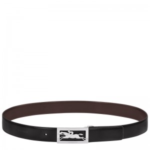 Longchamp Delta Box Belt Negras | YJ3210647