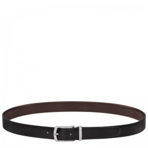 Longchamp Delta Box Belt Negras | YZ5862970