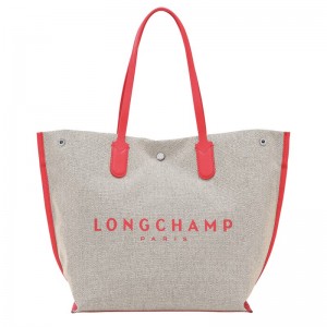 Longchamp Essential L Tote Bag Strawberry | WQ6523419