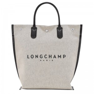 Longchamp Essential M Tote Bag Ecru | OV4359806