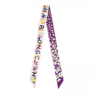 Longchamp Hawaiian Flowers Headband Violet | QR1784623