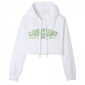 Longchamp Hoodie Blancas | LS8263740