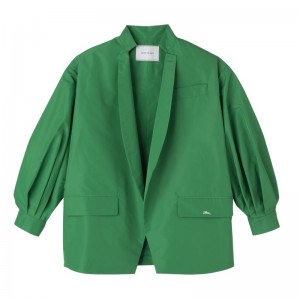 Longchamp Kimono Jacket Verde | TV3945270