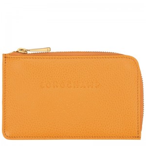 Longchamp Le Foulonné Card Holder Albaricoque | RE4731620