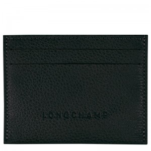 Longchamp Le Foulonné Cardholder Negras | EH4157809