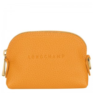 Longchamp Le Foulonné Coin Purse Albaricoque | LB2453170