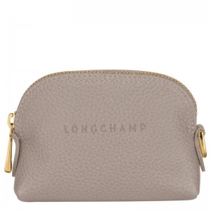 Longchamp Le Foulonné Coin Purse Turtledove | MH7301245