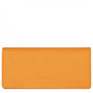 Longchamp Le Foulonné Continental Wallet Albaricoque | ZH4051826