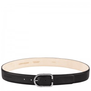 Longchamp Le Foulonné Ladies' Belt Negras | UX8914305