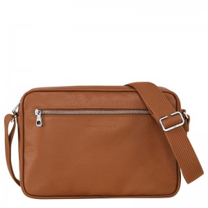 Longchamp Le Foulonné M Camera Bag Caramel | FM4619537