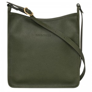 Longchamp Le Foulonné M Crossbody Bag Kaki | YW5071248