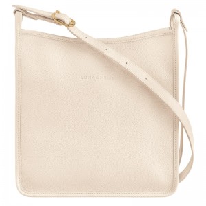 Longchamp Le Foulonné M Crossbody Bag Paper | NT3487612