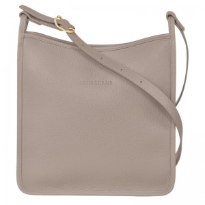 Longchamp Le Foulonné M Crossbody Bag Turtledove | UX2140956