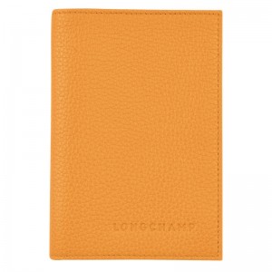 Longchamp Le Foulonné Passport Cover Albaricoque | UK6403189