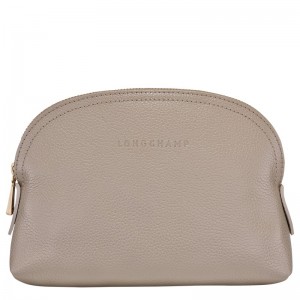 Longchamp Le Foulonné Pouch Turtledove | SH6142730