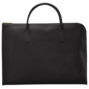 Longchamp Le Foulonné S Briefcase Negras | NU1370245