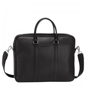 Longchamp Le Foulonné S Briefcase Negras | RC8245316