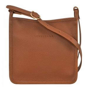 Longchamp Le Foulonné S Crossbody Bag Caramel | EK0279681