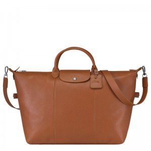 Longchamp Le Foulonné S Travel Bag Caramel | OR1698427