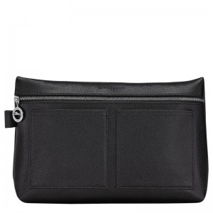 Longchamp Le Foulonné Toiletry Case Negras | NH5746120