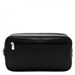 Longchamp Le Foulonné Toiletry Case Negras | CD9561723