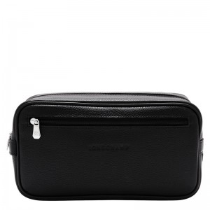 Longchamp Le Foulonné Toiletry Case Negras | EN3516708