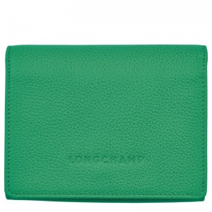 Longchamp Le Foulonné Wallet Verde | HR9371654