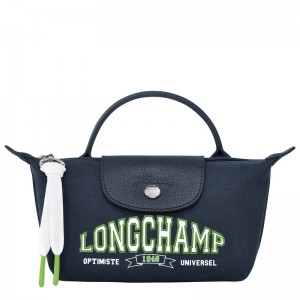 Longchamp Le Pliage Collection Pouch Azul Marino | BC9176240