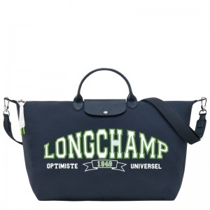 Longchamp Le Pliage Collection Travel Bag Azul Marino | DH8026195