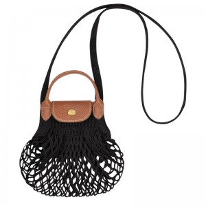 Longchamp Le Pliage Filet Xs Mesh Bag Negras | KH2431087