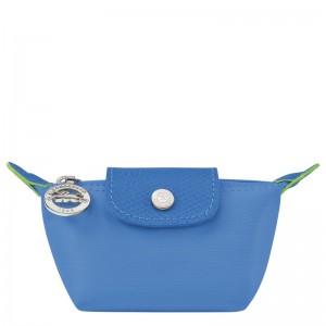 Longchamp Le Pliage Green Coin Purse Cornflower | PO5094167