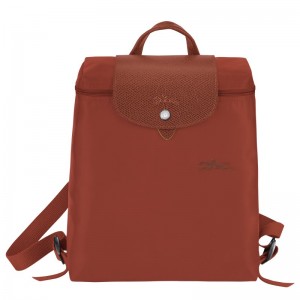 Longchamp Le Pliage Green M Backpack Chestnut | FA7465239