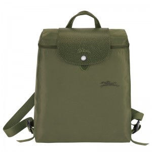 Longchamp Le Pliage Green M Backpack Forest | GY5123940