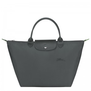 Longchamp Le Pliage Green M Handbag Graphite | AW1604793