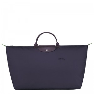 Longchamp Le Pliage Green M Travel Bag Bilberry | SC2137986