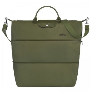 Longchamp Le Pliage Green Travel Bag Expandable Forest | NF5649312