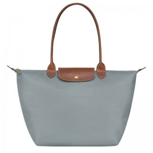 Longchamp Le Pliage Original L Tote Bag Steel | SJ8931274