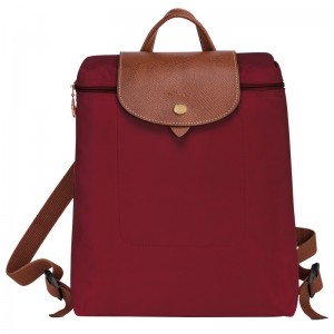 Longchamp Le Pliage Original M Backpack Rojas | CY6510378