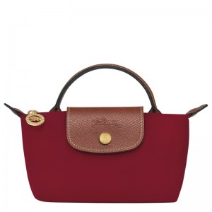 Longchamp Le Pliage Original Pouch With Handle Rojas | BS2407936