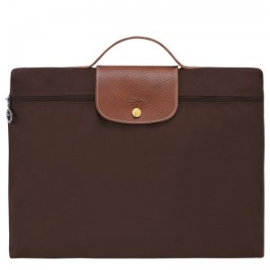 Longchamp Le Pliage Original S Briefcase Ebony | PG3862190