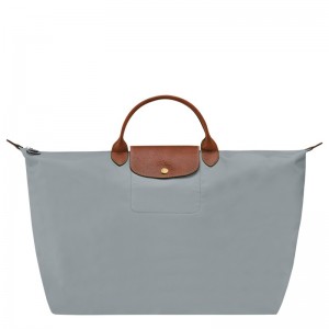 Longchamp Le Pliage Original S Travel Bag Steel | BA1804356