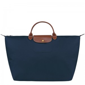 Longchamp Le Pliage Original S Travel Bag Azul Marino | NG2059834