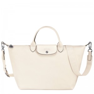 Longchamp Le Pliage Xtra L Handbag Ecru | JD8037142