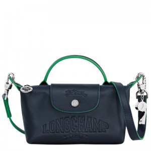 Longchamp Le Pliage Xtra Xs Pouch Azul Marino | HS2370196