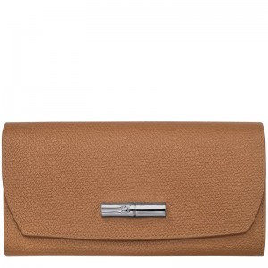 Longchamp Le Roseau Continental Wallet Natural | NA4812693