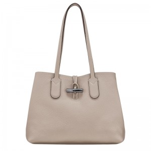 Longchamp Le Roseau Essential M Tote Bag Clay | PL2835769